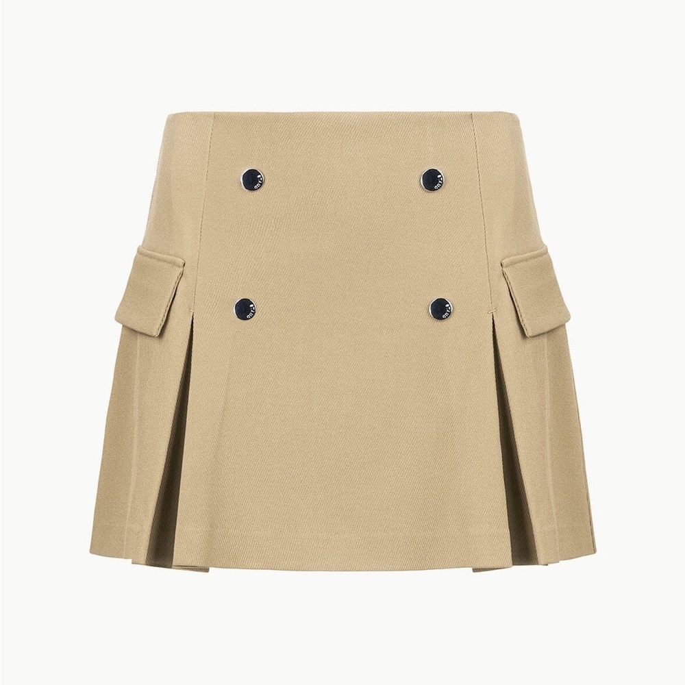 STAUD Division Skirt in Birch NWT
